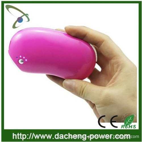Newly design Pea shaped external portable power bank 5200mAH
